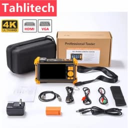 IPC-5200C Plus IP Camera Tester 5.4 inch IPS Touch Screen Monitor CCTV Tester Support AHD/CVI/TVI/SDI/CVBS/IP Camera Tester