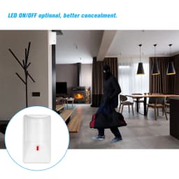 2pcs Sensor Anti-Pet PIR Motion Sensor Wired Alarm Dual Infrared Detector Pet Immune For Home Burglar Security Alarm System