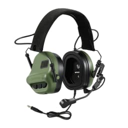 2026 NEW YHKEMA E70 Shooting Earmuffs Tactical Noise Reduction Headset with Helmet ARC Rail Adapter with Kenwood PTT Adapter