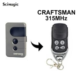 Sears Craftsman Garage Door Opener Remote Control 139.53753 HBW2028 315MHz