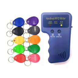 Handheld 125Khz RFID Card Reader Copier Writer Duplicator Programmer ID Card Copy EM4305 T5577 each Writable tags