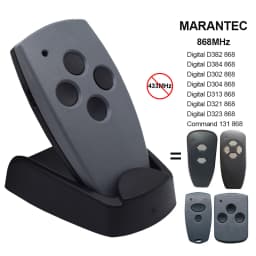 868mhz 433mhz garage door command duplicator Digital D302 D304 382 384 remote garage gate control