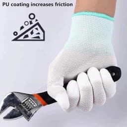 10-30 Pairs of Nitrile Safety Coated Work Gloves, PU Gloves and Palm Coated Mechanical Work Gloves, Obtained CE EN388