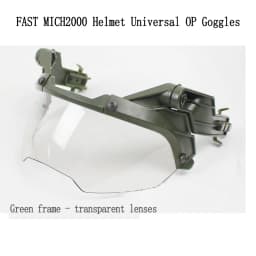 CS Protective Goggles FAST Guided Tactical Helmet OP Goggles 90 Degree Detachable AF Helmet Guided Fog and Riot Prevention