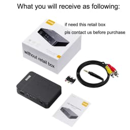 Ezcap288Q HDMI AV Video Capture Card 1080P 60Hz Recording Game Recorder One Key Record To USB U Flash Disk Mic Line in 4K60Hz In