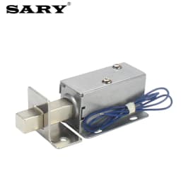 DC12V electromagnetic lock extended latch electric lock small drawer cabinet door lock