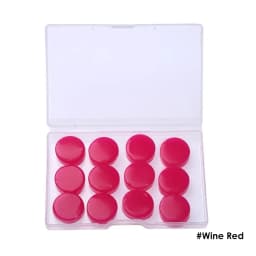 12Pcs Silicone Sleeping Ear Plugs Noise Reduction Anti Snore Sound Insulation Earplug Sleep Ear Protection Reusable Ear Plugs
