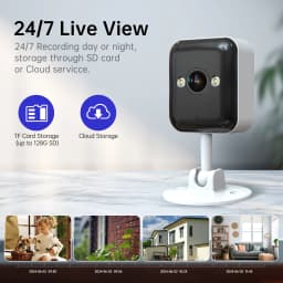 JOOAN 3MP Wifi Surveillance Camera Outdoor 5X Zoom Auto-Tracking mini IP Camera Home Security CCTV Video Surveillance