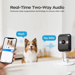 JOOAN 3MP Wifi Surveillance Camera Outdoor 5X Zoom Auto-Tracking mini IP Camera Home Security CCTV Video Surveillance