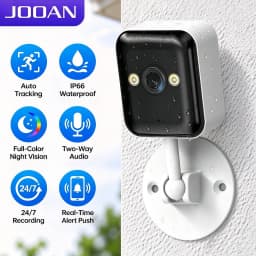 JOOAN 3MP Wifi Surveillance Camera Outdoor 5X Zoom Auto-Tracking mini IP Camera Home Security CCTV Video Surveillance