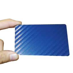 1Piece NFC Carbon Fiber Smart NFC Card NFC Business Card Fast Reading Ntag 215 Blank NFC Card Digital Business Card Social Share
