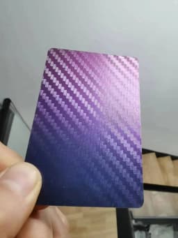 1Piece NFC Carbon Fiber Smart NFC Card NFC Business Card Fast Reading Ntag 215 Blank NFC Card Digital Business Card Social Share