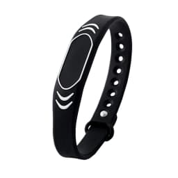 13.56MHZ M1 S50 Classic 1K RFID Silicone Wristband 14443A Bracelet