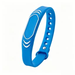 13.56MHZ M1 S50 Classic 1K RFID Silicone Wristband 14443A Bracelet