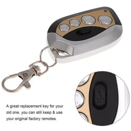 Universal Gate Remote Control 433 Mhz Universal Garage Command 4 Buttons Fixed Code RF Wireless Transmitter Duplicator