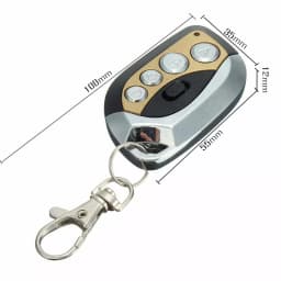 Universal Gate Remote Control 433 Mhz Universal Garage Command 4 Buttons Fixed Code RF Wireless Transmitter Duplicator