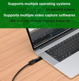 MS2130 Mini 4K Video Capture Card 1080P 60fps PS4 Camera Recording Box HDMI To USB 3.0 PC Live Streaming Grabber Game Recorder