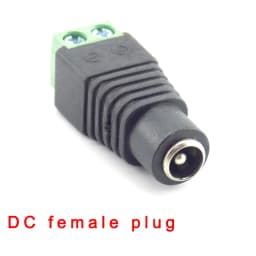 5 Pair (10pcs) Coax Cat5 To Bnc DC Power Male Jack Plug DC Female Connector Plug Adapter Av BNC UTP for CCTV Camera Video Balun