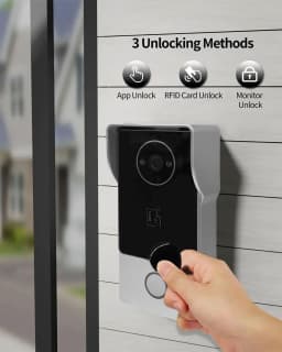 10" Touch Monitor Video Doorbell Door 2 Wires Smart Home Tuya Wifi 1080P Video Intercom Video Door Phone Camera Security System