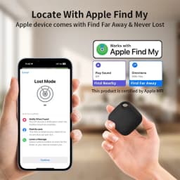 1/2/ 4pcs Anti-lose Security Finder Tracker Smart Tag for Apple Find My Bluetooth GPS Tracker For Luggage Key IOS MFi Finder