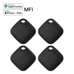 1/2/ 4pcs Anti-lose Security Finder Tracker Smart Tag for Apple Find My Bluetooth GPS Tracker For Luggage Key IOS MFi Finder