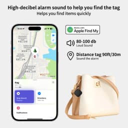 1/2/ 4pcs Anti-lose Security Finder Tracker Smart Tag for Apple Find My Bluetooth GPS Tracker For Luggage Key IOS MFi Finder