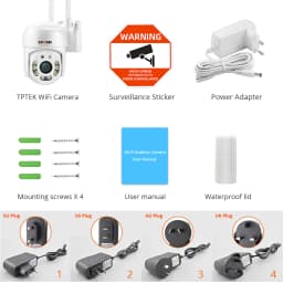5MP Wifi PTZ IP Camera 5x Digital Zoom AI Human Detection Outdoor Wireless Surveillance CCTV IP Camera Security Protection ICSee