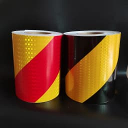 15cm/20cm*1m Twill Reflective Waterproof Tape Left Or Right Reflector Self-Adhesive Safety Warning Sticker Conspicuity For Truck