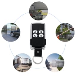 2025 New Universal Garage Door Remote Control 280MHz-868MHz Multi-Frequency Duplicator Clone 433.92MHz Rolling Code Gate Key Fob