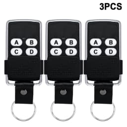 2025 New Universal Garage Door Remote Control 280MHz-868MHz Multi-Frequency Duplicator Clone 433.92MHz Rolling Code Gate Key Fob