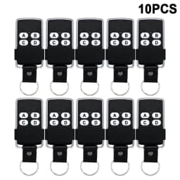 2025 New Universal Garage Door Remote Control 280MHz-868MHz Multi-Frequency Duplicator Clone 433.92MHz Rolling Code Gate Key Fob