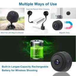 A9 Camera HD Wireless Network WIFI Home Camera Outdoor Sports Night Vision Infrared Camera Wifi Mini Cameras Smart Home