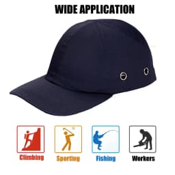 Baseball Hat Style Work Safety Bump Cap Color Light-Weight Anti-collision Hard Hat Helmet Head Protection For Factory Repairing