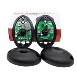 Infrared Beam Sensor Photocell Garage Door Infrared Sensor 12V-24V AC/DC for Sliding Gate Ir Barrier Automatic Door