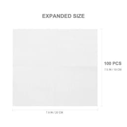 100pcs Disposable Non-Woven Fabric Wound Care Gauze Pads Makeup Remover Cotton Pads Face Deep Cleaning Nail Polish Removing