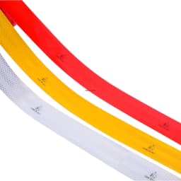 High Intensity Reflective Adhesive Tape 5cm*5m Diamond Grade Red White Yellow Waterproof Car Stickers Reflectors Strip For Truck