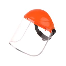 Stainless Steel Garden Grass Trimmer Safety Helmet Hat With Full Face Mesh Splash Proof Face Screen Safety Protective Mask