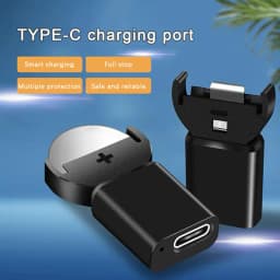 New For LIR2032 LIR1632 LIR2025 LIR2016 LIR2032H Batteries Long-Lasting Type-C Lithium Coin Charger Widely Charging