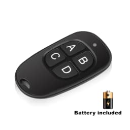 5-20pcs 433MHz Remote Control Universal Garage Remote 4 Buttons Duplicator Controller Replacement Wireless Car Keys for Garage