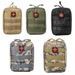 Survival Pouch Outdoor Medical Box Large Size SOS Bag/Package Tactical First Aid Bag Medical Kit Bag Molle EMT Emergency