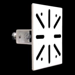 Universal Vertical Pole Mount Adapter with Screws Fixing, Wall Mounting Bracket For CCTV Security Camera