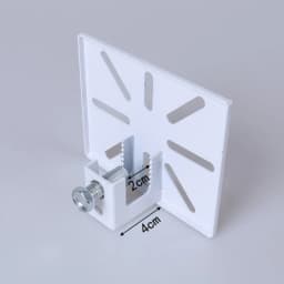 Universal Vertical Pole Mount Adapter with Screws Fixing, Wall Mounting Bracket For CCTV Security Camera