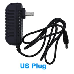 EU/US Power Adapter Input AC100-240V Output DC12V Universal Adapter Supply Charger Converter Plug for Camera DVR Printer  JIENUO