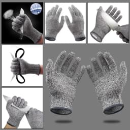 Grade 5 Anti-cutting Gloves Glass Factory Kitchen Fishing Special Glass Anti-scratch Anti-knife Cut Anti-stabbing Gloves