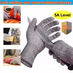 Grade 5 Anti-cutting Gloves Glass Factory Kitchen Fishing Special Glass Anti-scratch Anti-knife Cut Anti-stabbing Gloves