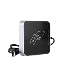 Contactless RFID Access Card Reader USB Interface Plug-and-Play 125KHZ Write to 13.56MHZ Desktop Dual-Band Card Issuer Spot Whol