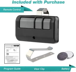893MAX Remote Control Garage Door Opener 3 Button For 893LM 891LM 371LM 971LM 81LM Replacement Transmitter