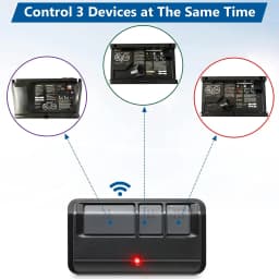 893MAX Remote Control Garage Door Opener 3 Button For 893LM 891LM 371LM 971LM 81LM Replacement Transmitter