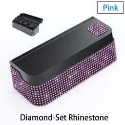 Black 4 Slots Coin Dispenser In Car Coin Holder Sorter Collector With Spring Mini Portable Storage Safe Box For Shop Outdoor Car