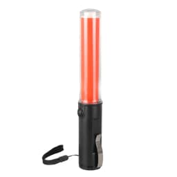 26cm Traffic Light Baton Concert Light Stick Side Clip Design Signal Traffic Wand LED Warning Lamp 3 Flashing Modes